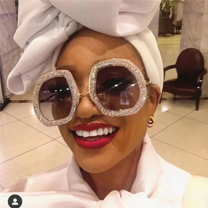 Luxury Diamond Shiny Crystal Sunglasses