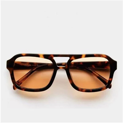 Okulary przeciwsłoneczne Aviator z acetatu